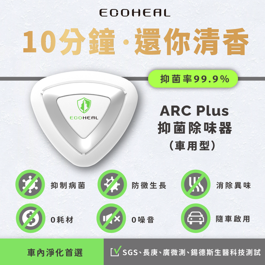 ARC Plus 抑菌除味器（車用型）